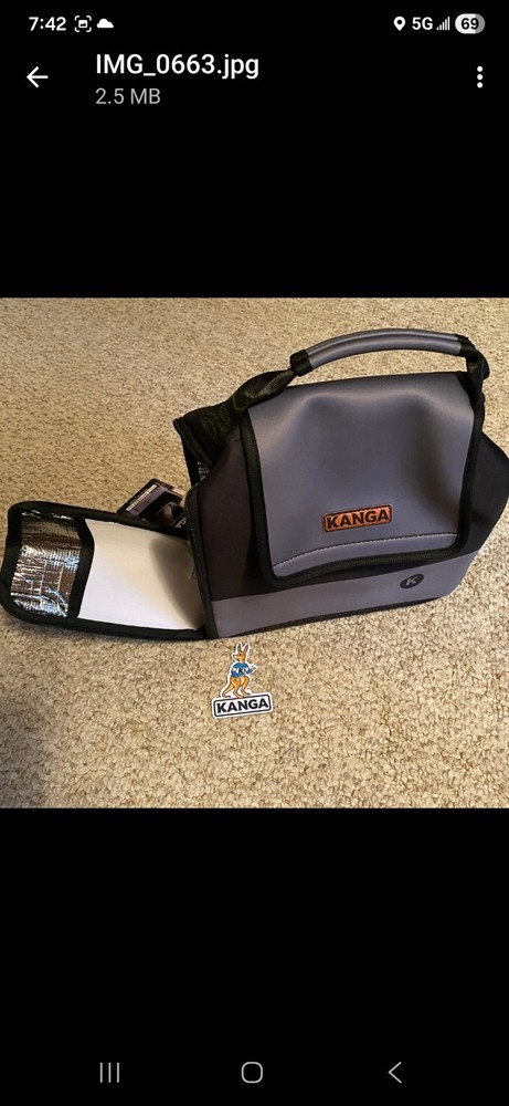 Kanga kase mate cooler 12 pack top handle