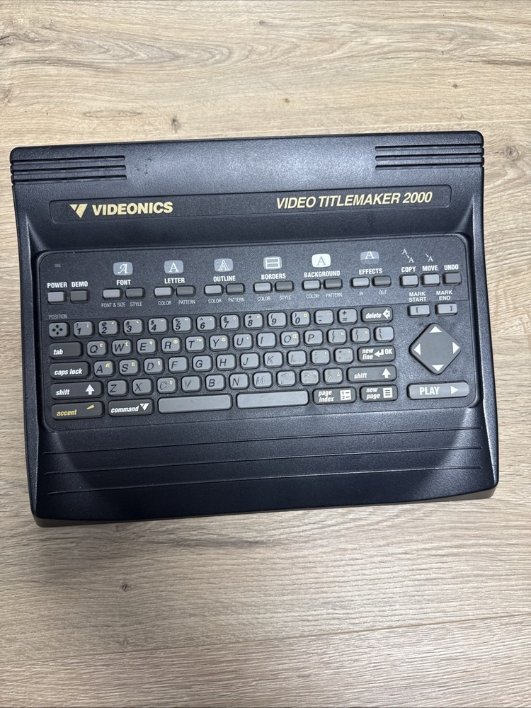 Videonics Video Titlemaker 2000 Model TM 2000 NTSC