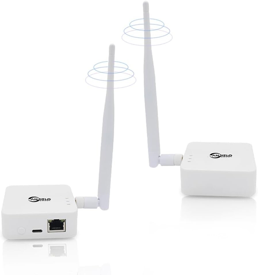 Wireless Bridge Point-to-Point, Ethernet Air Bridge Repeater,Long Range Wireless