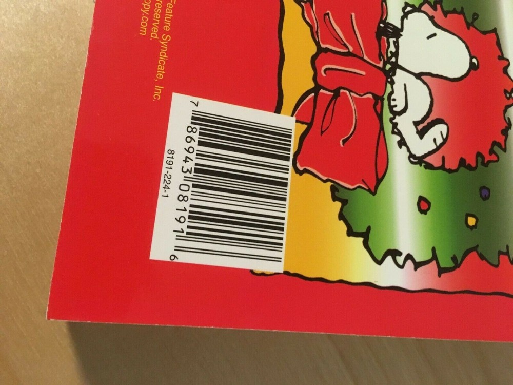 PEANUTS~Happy Holidays~PLAY PAD 2006~NEW