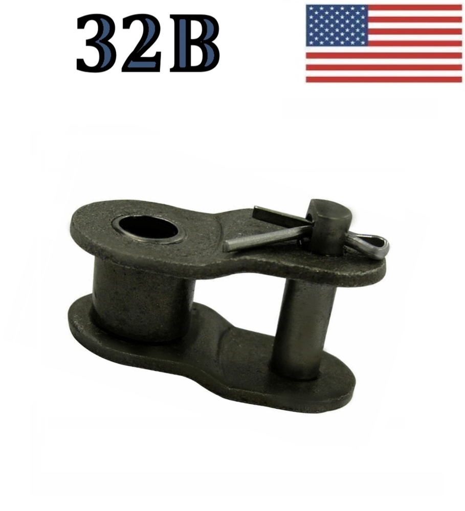 32B-1 ROLLER CHAIN OFFSET LINK *PACK OF 2* SAME DAY SHIPPING