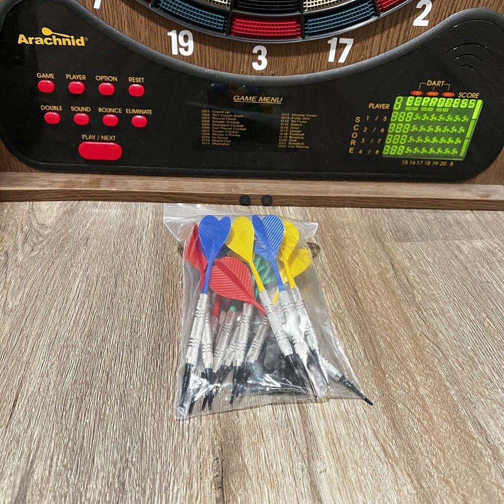 ARACHNID Electronic Dartboard TESTED & WORKING