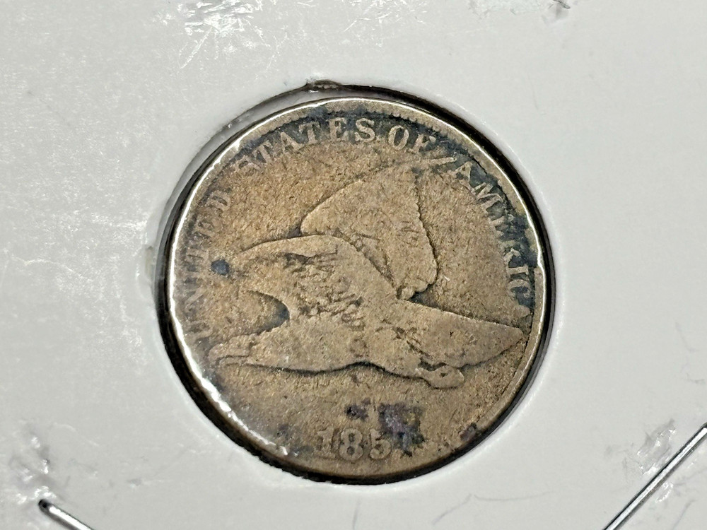 1857 Flying Eagle Cent - 1st Year Small Cent - Better Grade