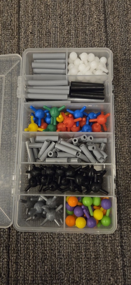 MEGA MOLECULES Advanced Chemistry Molecular Model Set 180 Pieces Student