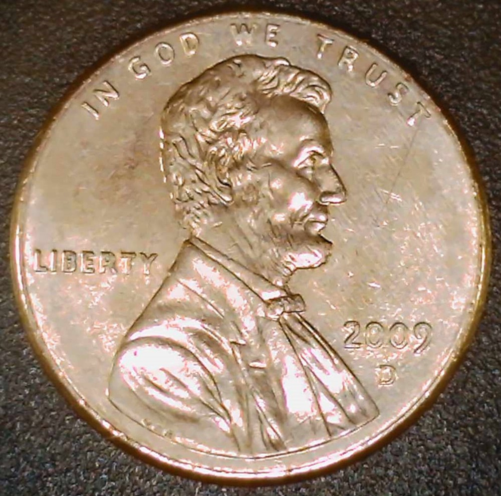 2009 D Lincoln Bicentennial Penny - Formative Years
