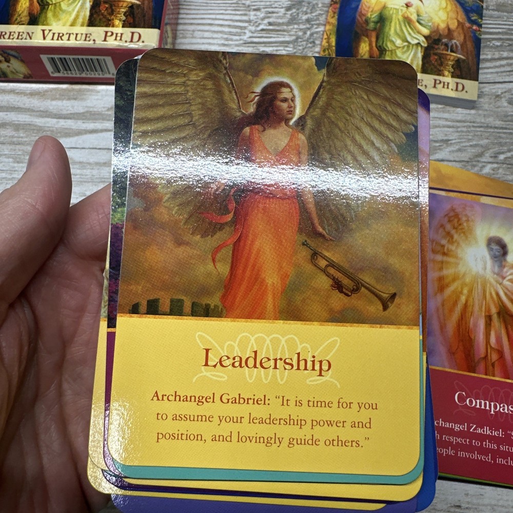 Archangel Oracle Cards by Doreen Virtue Complete 45 Cards with Guidebook