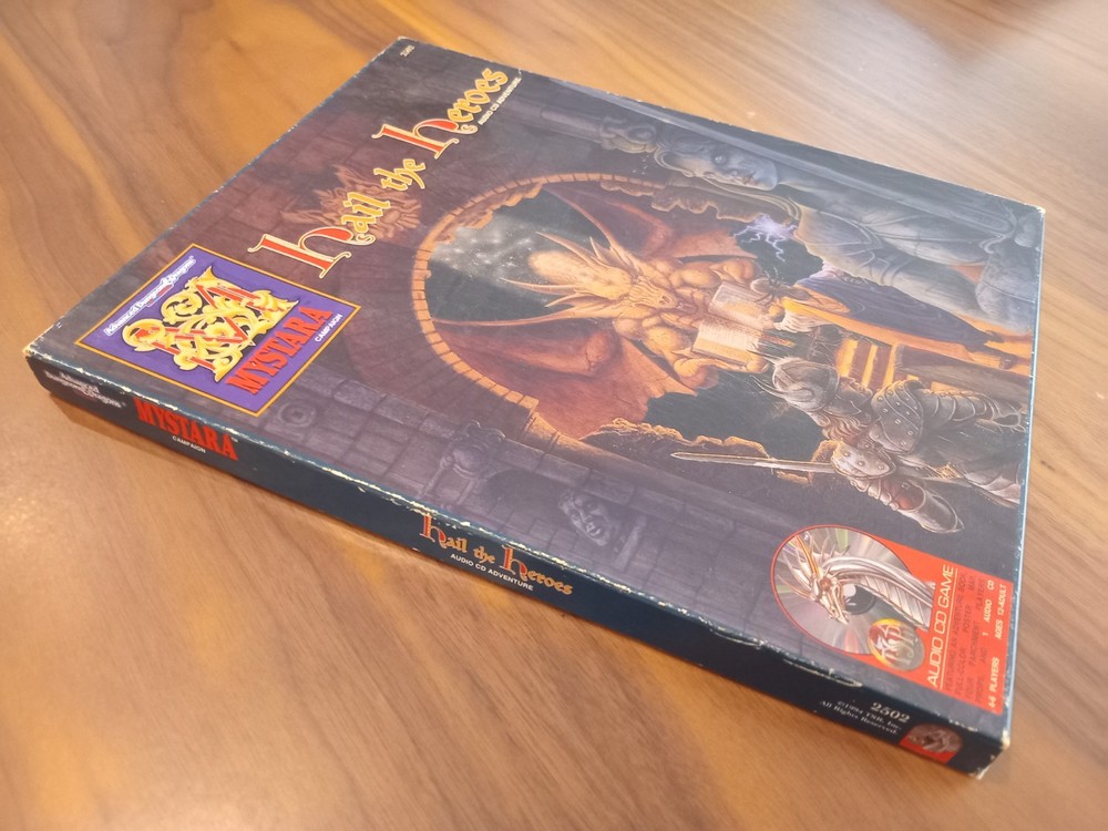 Hail the Heroes AD&D 2e Boxed Set - Complete - Advanced Dungeons & Dragons