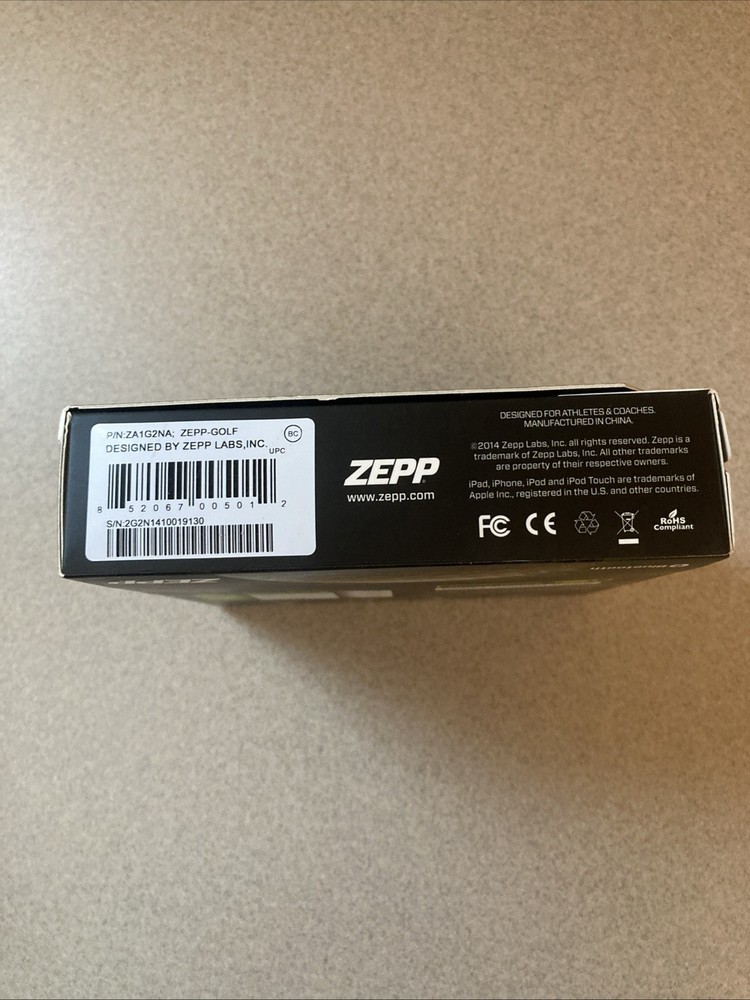ZEPP Golf 3D Motion Sensor Wireless Swing Analyzer Training Aid - New ZA1G2NA