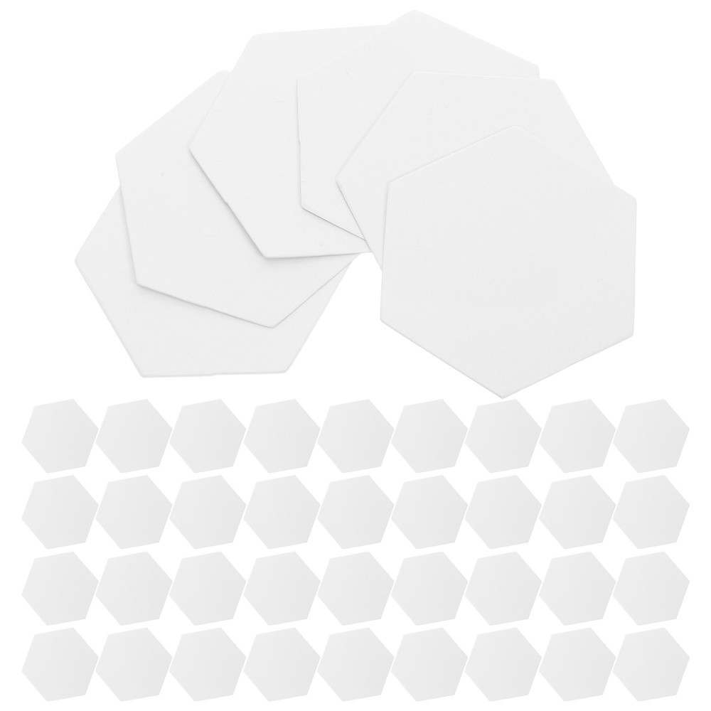 500 Pcs Hexagon Patchwork Templates for DIY Sewing and Quilting Projects