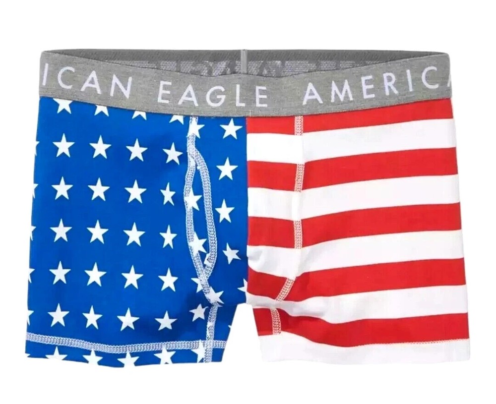 American Eagle US Flag or Eagle Classic Trunk Boxer Briefs 3" Inseam    NWT