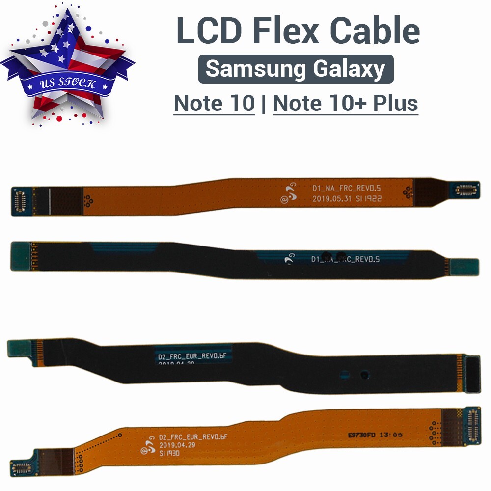 Original LCD Display Flex Cable Ribbon For Samsung Galaxy Note 10/ Note 10+ Plus