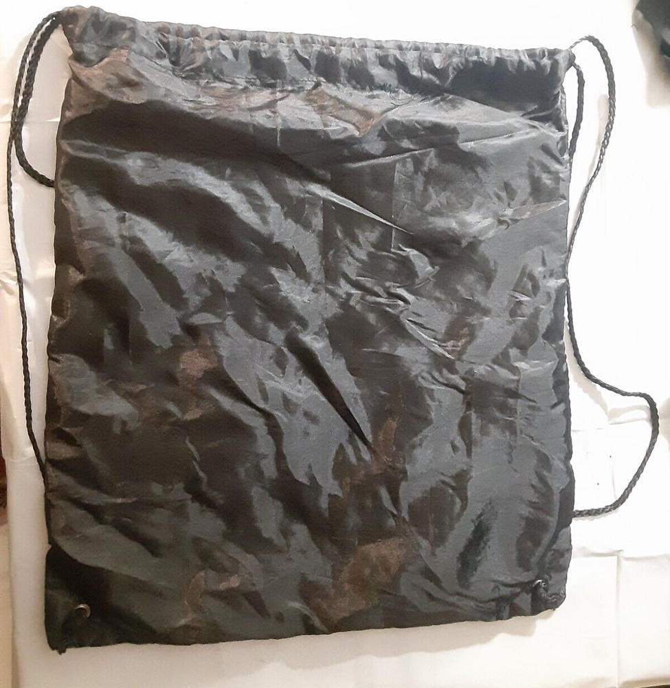 Postgres Vision 2018 Drawstring 15x13in Bag black gray