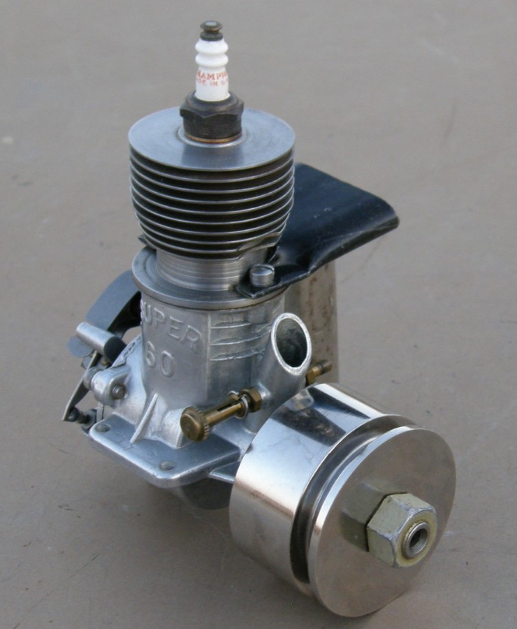OK 60 TORONADO RACEWAY TETHER CAR / MARINE Spark Ignition Model Engine
