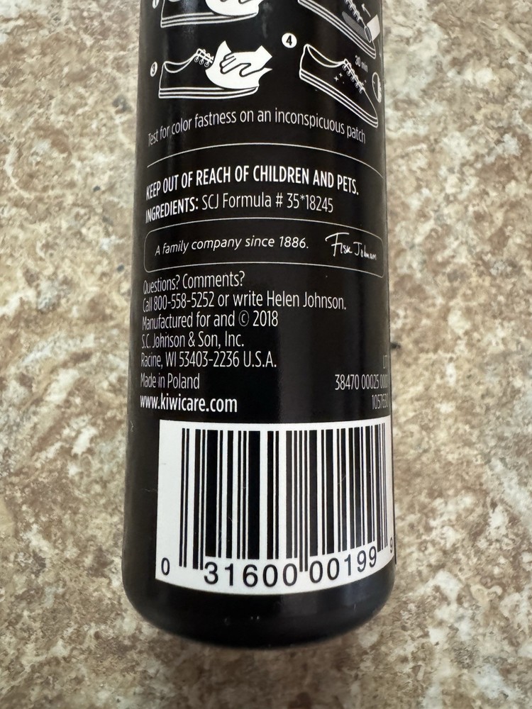 KIWI Sneaker Cleaner, Step 01, 2.5 Fl. Oz.