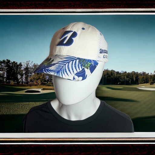 Bridgestone Women's Golf Hat Snapback Adjustable Cap