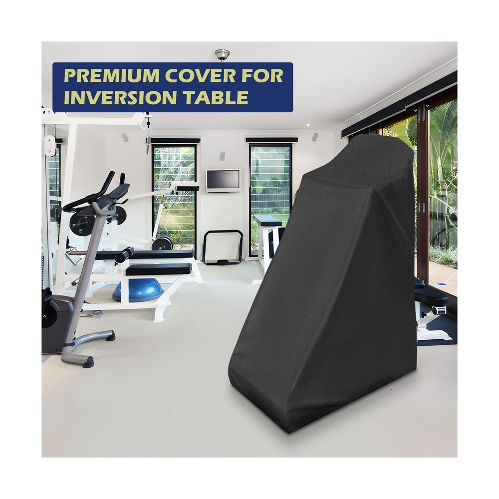Inversion Table Protective Cover with Zipper, Waterproof& Dustproof Cover for...