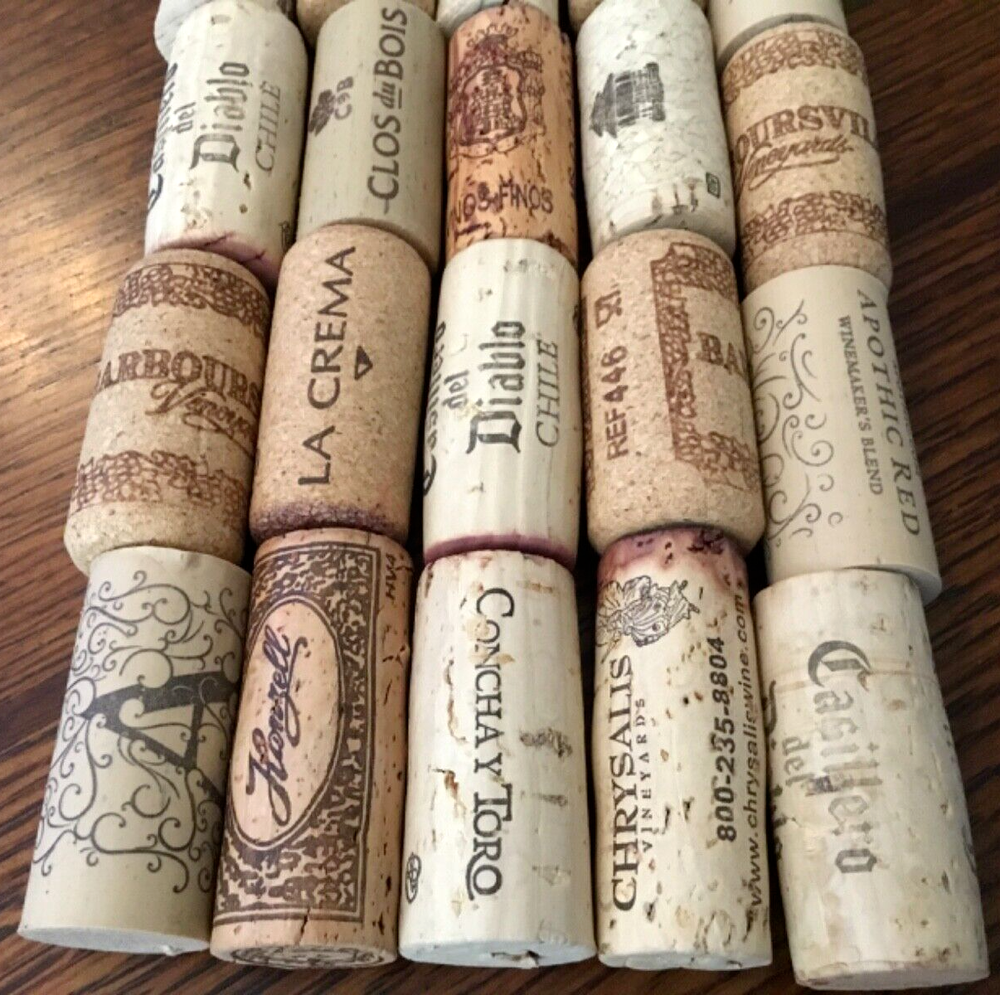 30 Count Real Used Wine Corks Crafts