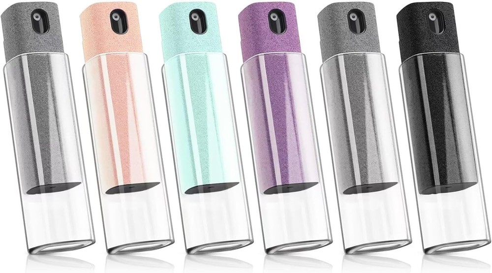 6 Pack Screen Cleaner 3-in-1 Touchscreen Mist Cleaner Spray and Microfiber Cloth