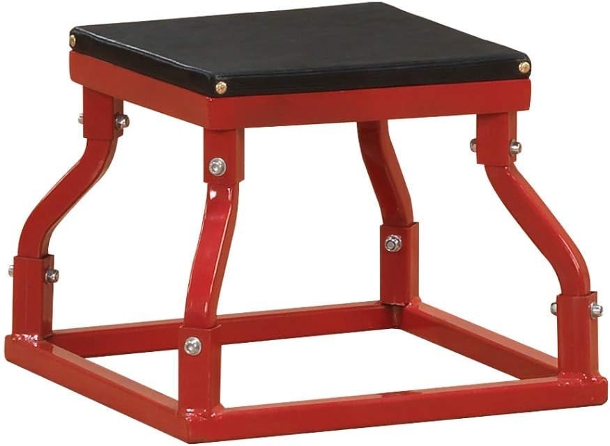 Body-Solid Tools Steel Frame Plyo Box - Ideal for Plyometric Jump Box Workouts