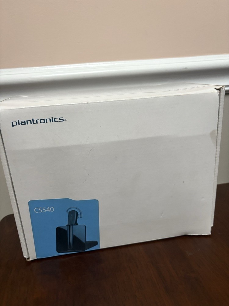Plantronics CS540 Wireless Headset System Black New Open Box