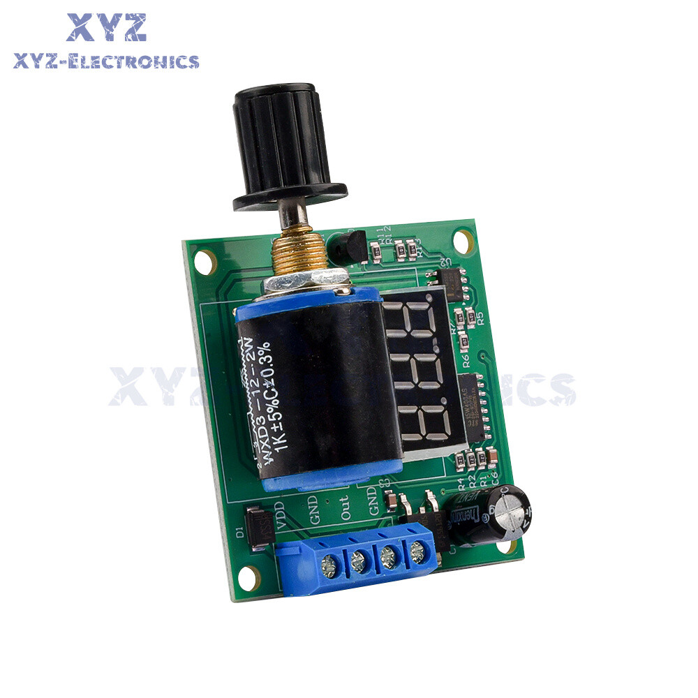 Adjustable Digital Current Signal Generator Module Board DC 0.1mA/4-20mA