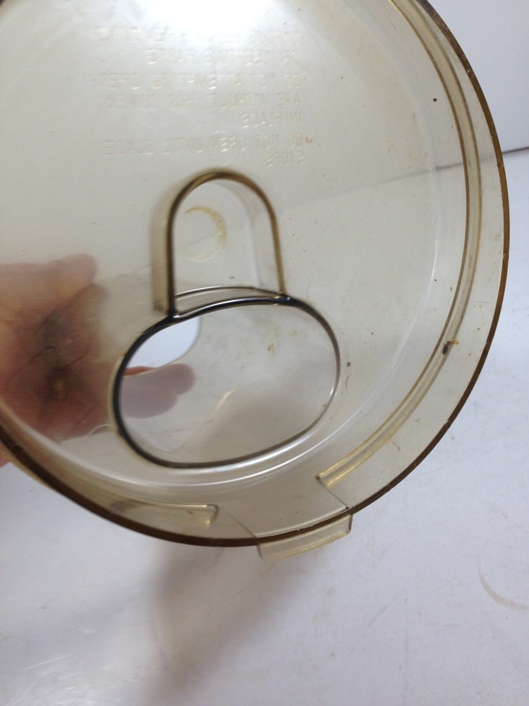 Vintage General Electric Food Processor D1FP1 Replacement Lid