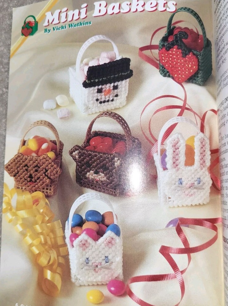 Quick & Easy Plastic Canvas Bazaar Best Sellers 15 Patterns