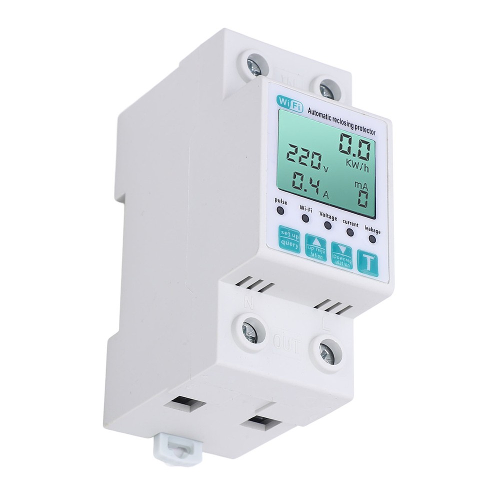 Smart Energy Meter LCD Display Remote Control Timer For Home Use Trending
