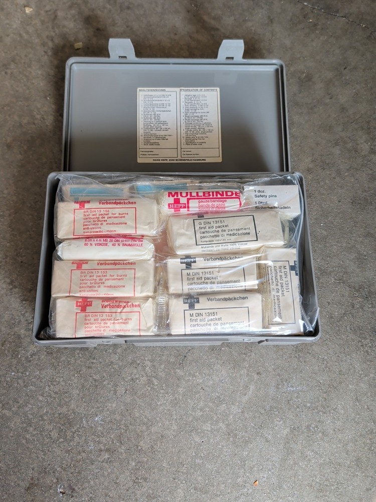 Porsche original Unopened First Aid kit 944