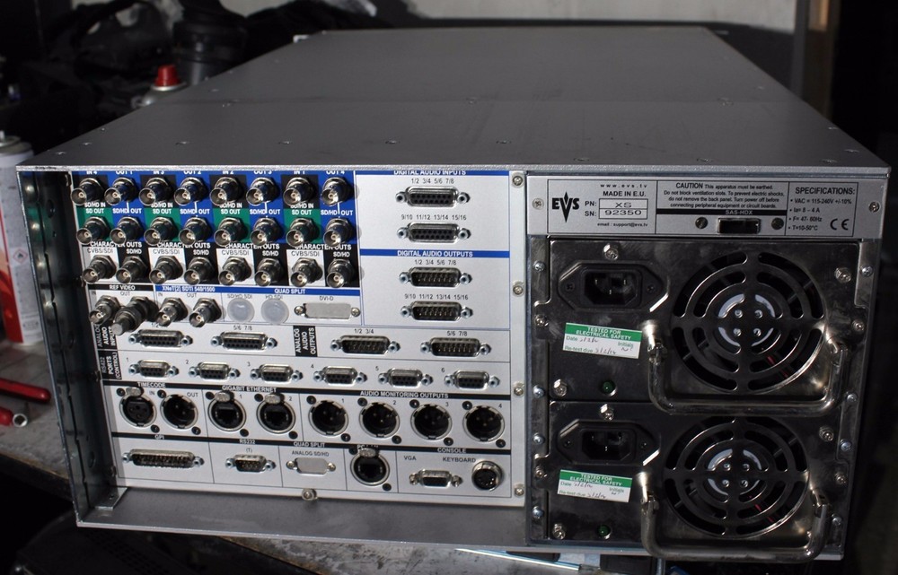EVS xs 4ch HD / SD disk server with HD license (Reference 2)
