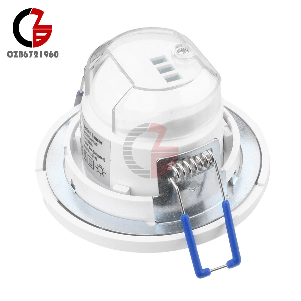 AC220-240V PIR Motion Sensor Detection Embedded Rotary Sensor 360° Motion Sensor