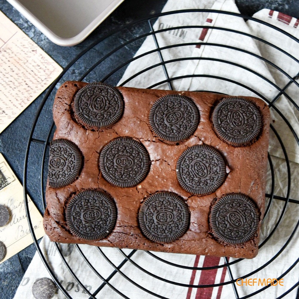 CHEFMADE Square & Rectangle Cake Pan, Nonstick Non-Teflon Baking Pan