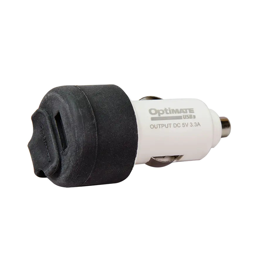 OptiMate Dual USB Fast Charger Cigarette Adapter