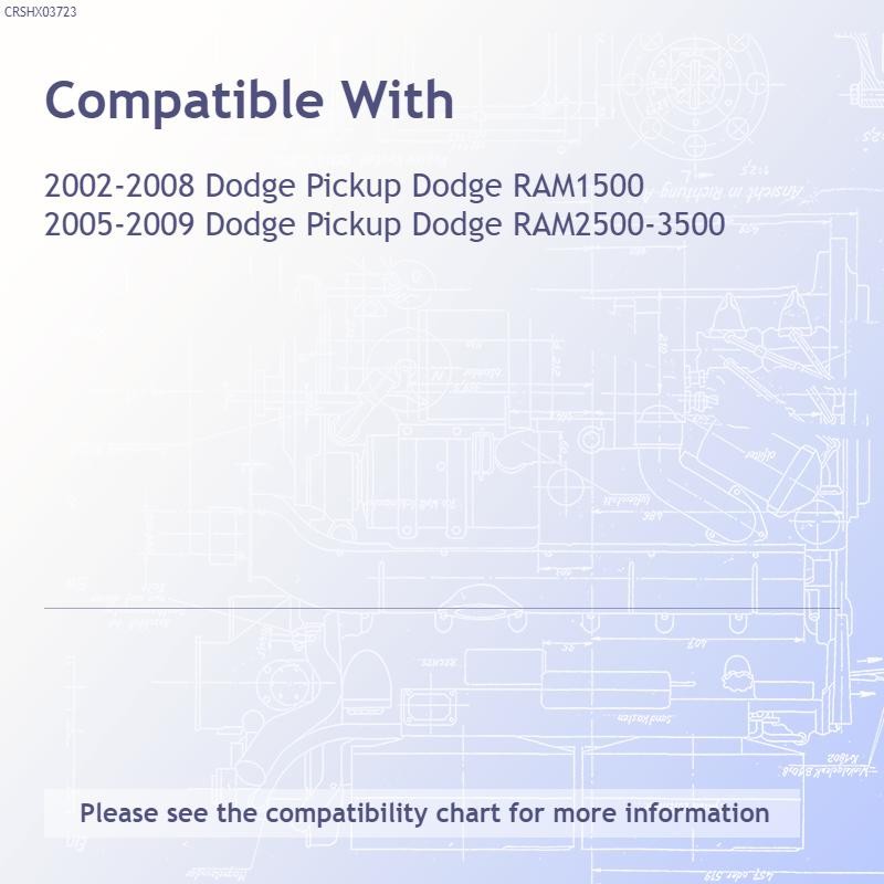 Replacement Tailgate Handle For 2002-2008 Dodge Pickup Dodge RAM1500