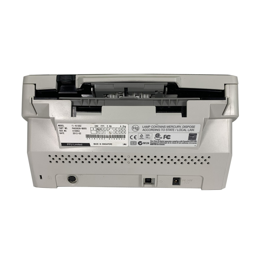 Pass-Through High Speed USB Document Office Scanner for Business Work w/Bundle