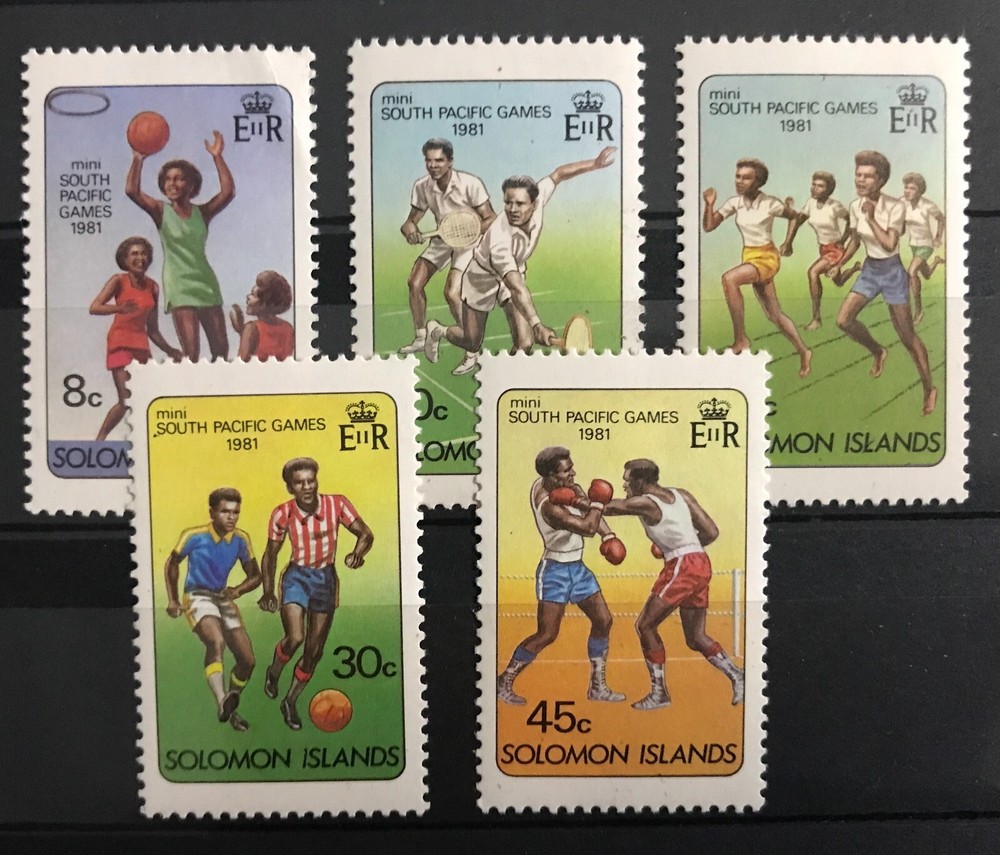 SOLOMON ISLANDS - SET NHM SG