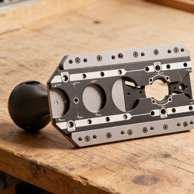 Easy Installs Router Positioning Tool Suitable With Multiple Machine Models