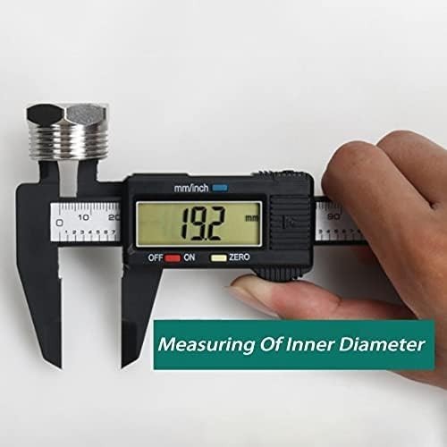 Digital Calipers,Electronic Digital Calipers, LCD Screen displays 0-6"Caliper...