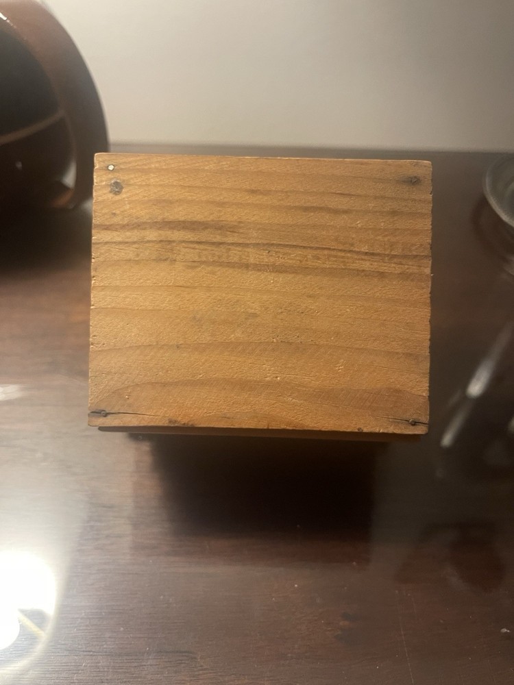 Vintage Log Cabin Cone Incense Burner