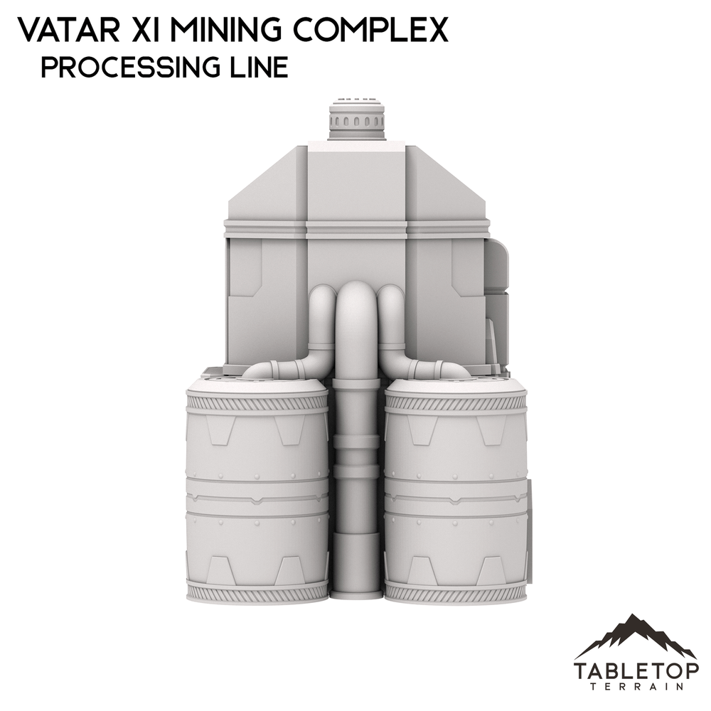 Processing Line - Vatar XI Mining Complex - Grimdark Wargaming Terrain