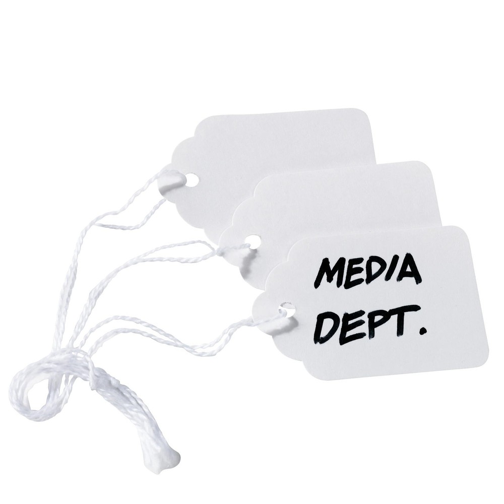 Avery Strung Marking Tags with String Attached, Gift Tags - Pack of 100