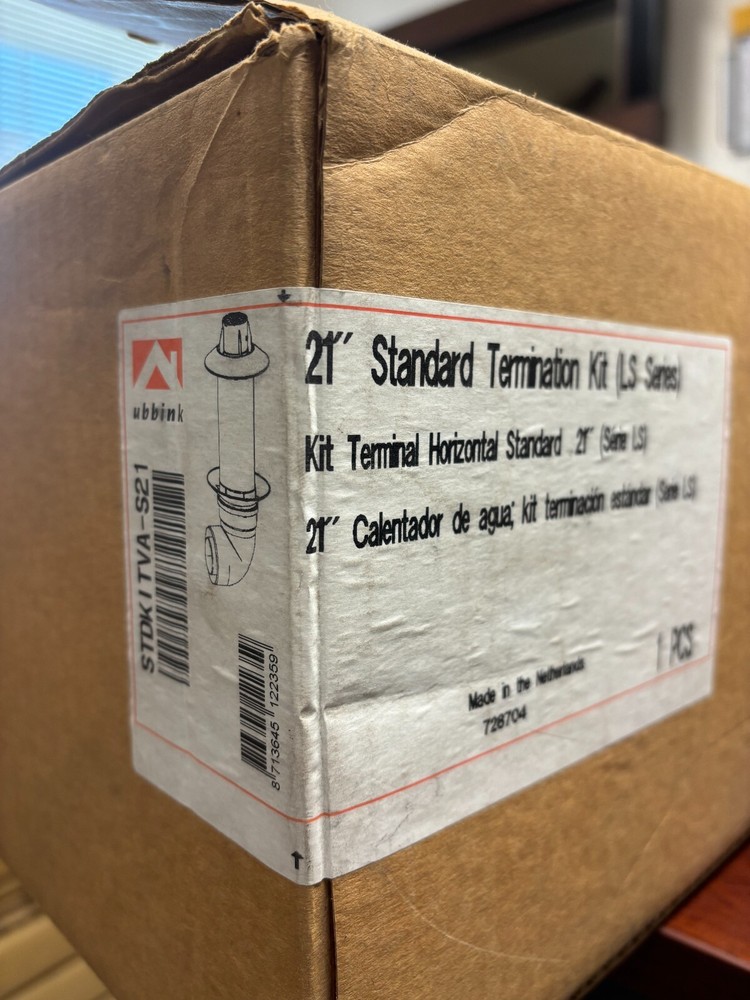 Ubbink 21" Standard Termination Kit LS Series Part Number STDKITVA-S21