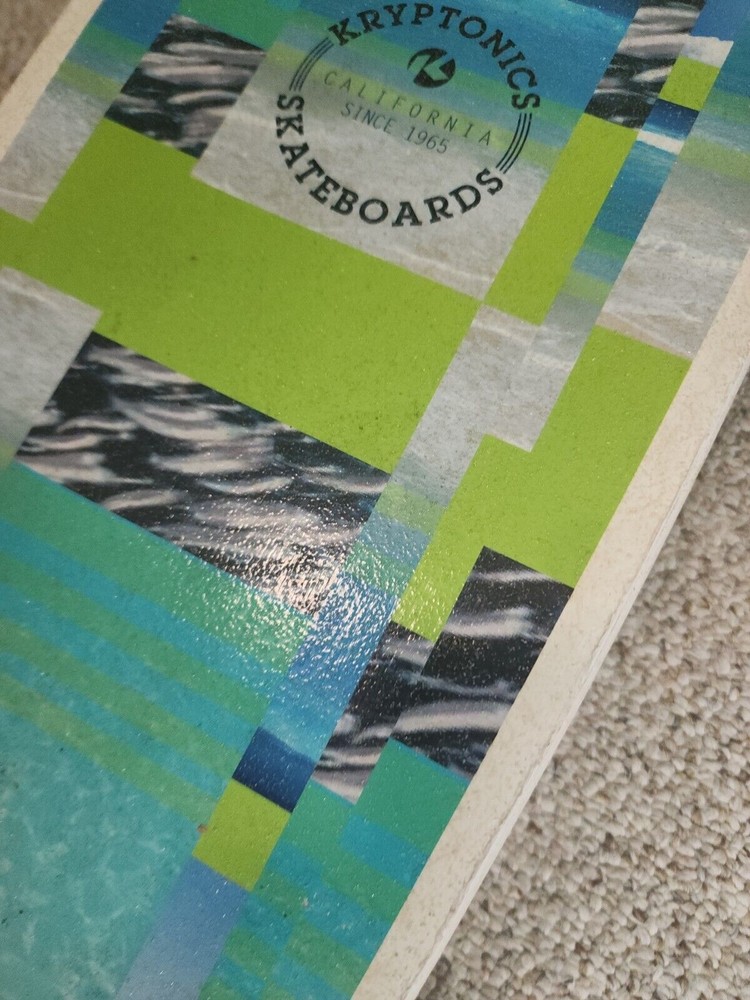 Kryptonics longboard skateboard Blue Sky California
