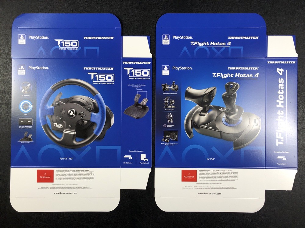 Thrustmaster  PlayStation T150 & T.Flight Hotas - Store Use Display Boxes Only