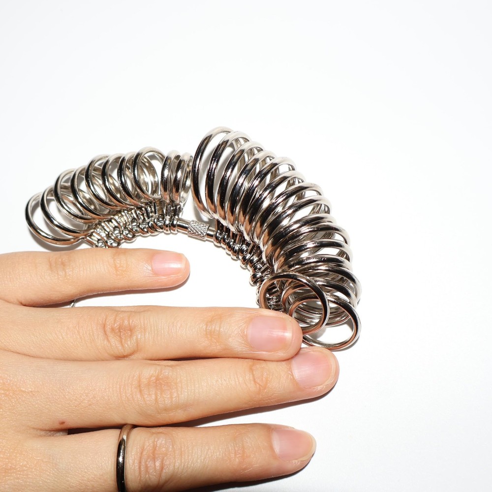 Ring Sizing Kit Stainless Steel Sizers for Measuring