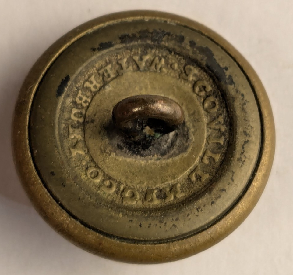 1850s - Eagle General Service Uniform Button Original - M2C