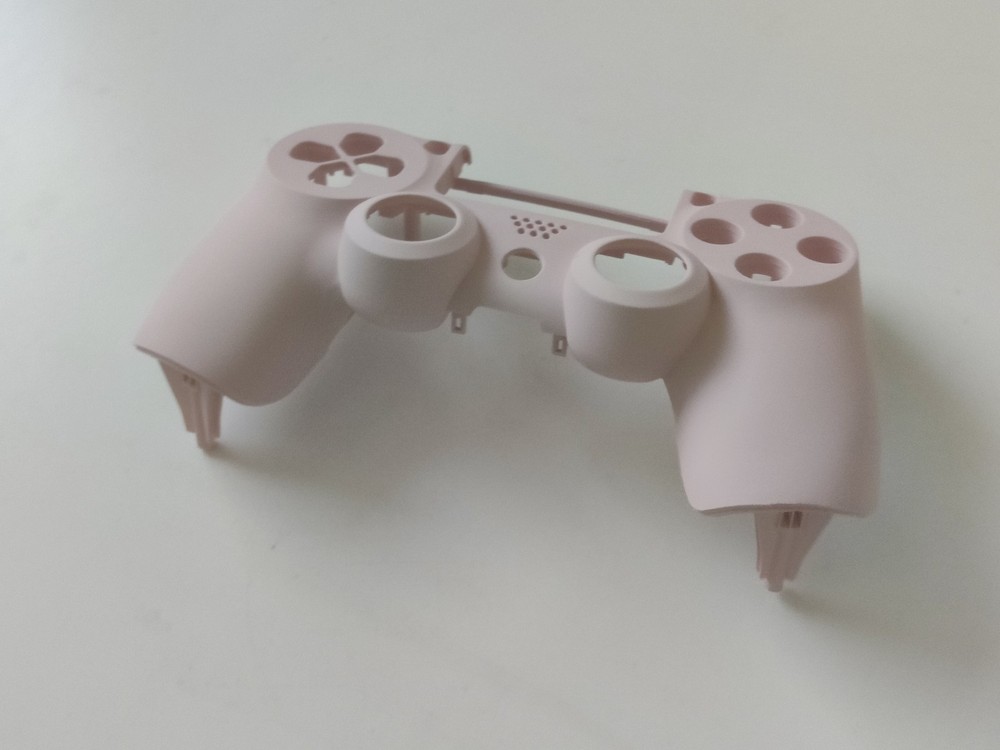Soft Touch Sakura Pink Front Face Shell PS4 Controller - New - For current gen