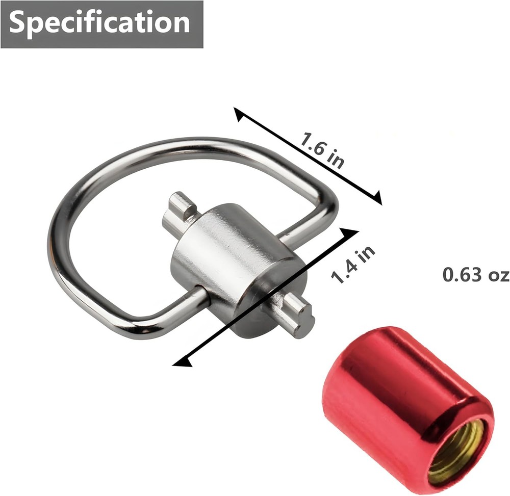 HVAC Locking Cap Key for R-410A & R-22 Refrigerant – Multi Tool Silver