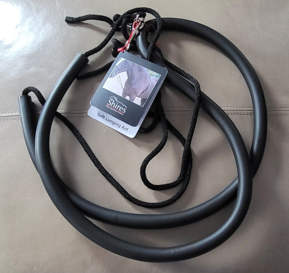 Shires ARMA Soft Lunging Aid -  Black