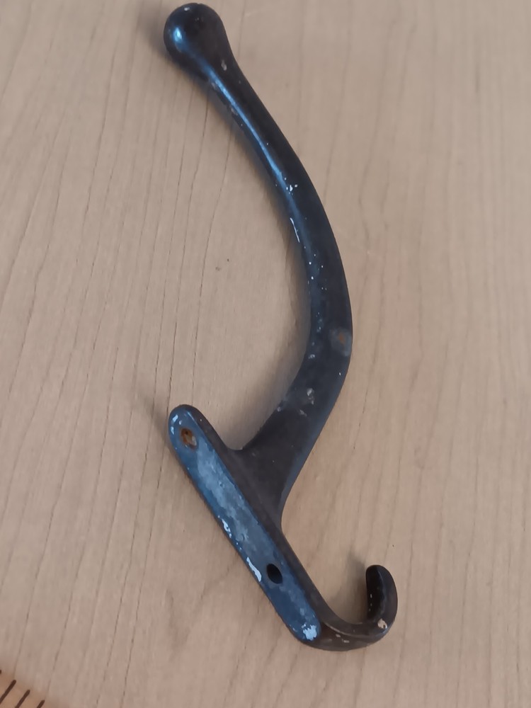 Vintage Cast Iron Hat and Coat Hook